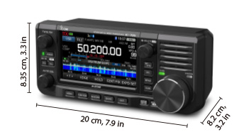 Icom IC-705 HF/VHF/UHF SDR QRP Transceiver - PileupDX.com