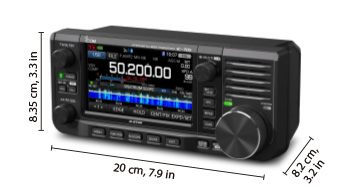 Icom IC-705 HF/VHF/UHF SDR QRP Transceiver