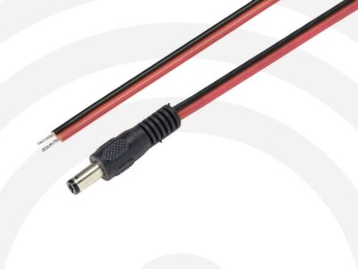 12 VDC Cable 2.1 mm DC plug