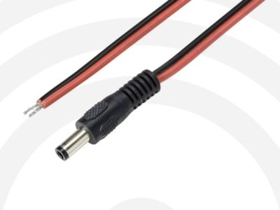 12 VDC Cable with 2.5 mm DC plug