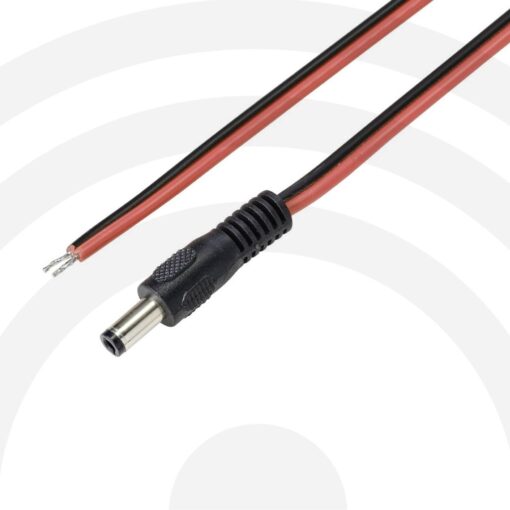 12 VDC Cable with 2.5 mm DC plug