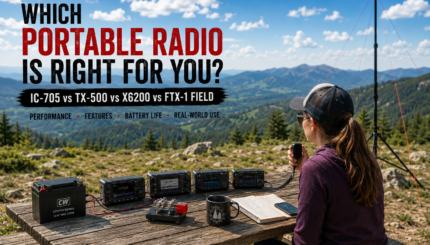 QRP Kings - Which portable radio is right for you?