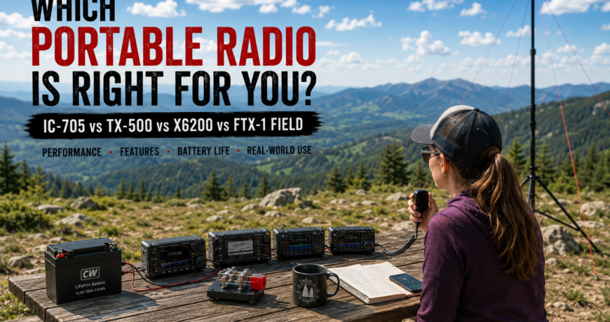 QRP Kings - Which portable radio is right for you?